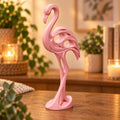 Modern abstract flamingo sculpture, handmade 3D print by The Crafting Hub